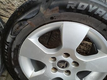 Originální ALU disky Škoda 5x112 r 15 - 5