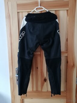 Dámská dvoudílná kožená moto kombinéza MBW - 5