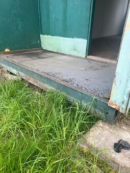 Stavební buňka s oknem a dveřmi, rozměr buňky 6x2.45x3m - 5