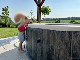 Vířivka Intex Pure Spa Bubble Wood (28440), super stav - 5