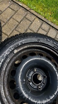❄️ TOP zimní kola Nokian 205/55 R16 na discích – jako NOVÉ❄️ - 5