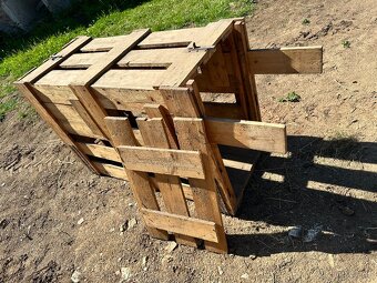Dřevěná klec na převoz zvěře / prasete - 5