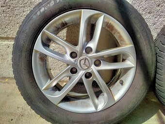 Alu kola originál Mazda 6,5J x 16 H2, 5x114,3, ET 55, zimní - 5