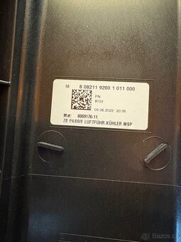 BMW X2 vzduchový kanál předního nárazaníku (originál nový) - 5