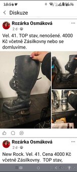 Různé boty New Rock - 5