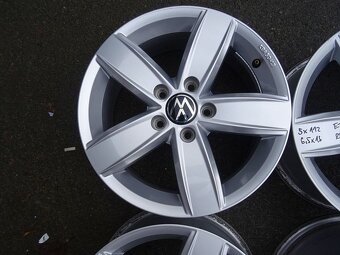 Alu disky originál Volkswagen 16", 5x112, ET 48, šíře 6,5J - 5