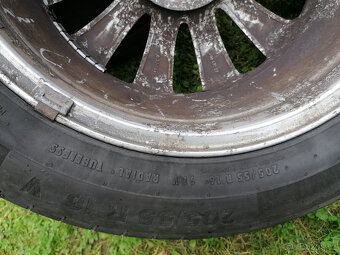 4ks ALU kola R16 rozteč 5x108 na VOLVO s letníma 205/55/16 - 5