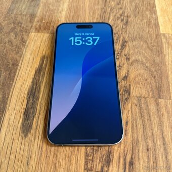 iPhone 15 Pro 256GB natural titan, 12 měsíců záruka - 5