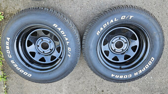 4x kola 5x4.75 s pneu 295/50/15 zadek 235/60/15 predek - 5