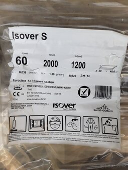 Izolační vata desky 2x1,2m, 60mm. - 5