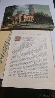 Pohlednice Hluboká nad Vltavou 1957 - 5