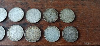 Německo 2 Marky, dvou Marka. 1937, 1938, 1939. - 5