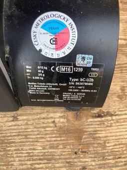 POTRAVINÁŘSKÁ VÁHA METTLER TOLEDO,mod.Bc-U2 6/15kg - 5