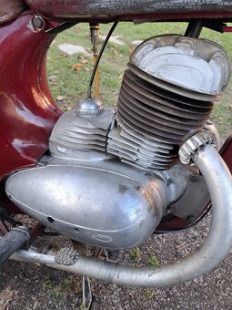 JAWA 250/353 Kývačka s TP, RV. 1959 - 5
