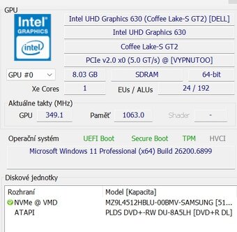 Dell 5060 MT, I5-8600,8-16GB RAM DDR4,512 GB SSD M2, Win11 - 5