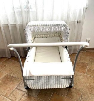 Košatina,proutěný kočárek pro dítě+zdarma dárky - 5