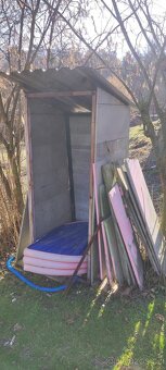 budka, kovová konstrukce + cetris - 5