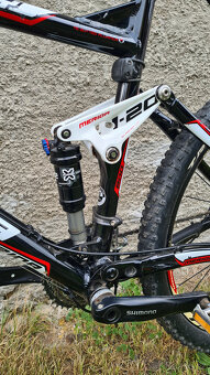 Celoodpružené Merida One-Twenty 800-D, Shimano XT, Rám 20 - 5