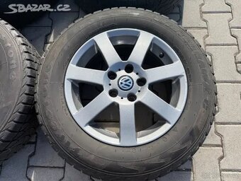 4x al kola 5x120 16 + pneu zimní 215/65 R16C - 5