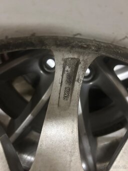 Alu kola BMW 5x120 r17 + zimní pneu 225/60 R17 - 5
