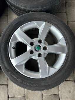 Original alu kola Skoda - 5