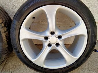 Alu kola Alessio, 7,5J x17, 5x100, Letní pneu 205/50 r17 89V - 5