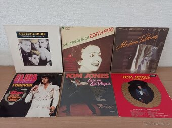 Velký mix LP Vinylů ( Cena za celý komplet ) - 5