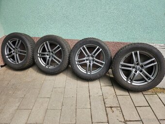 sada alu disků DEZENT graphite r 18 + zimní pneu - 5