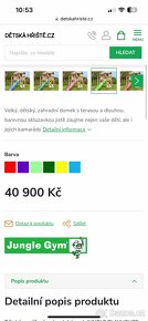 Domeček pro děti do zahrady Jungle Playhouse XL - 5
