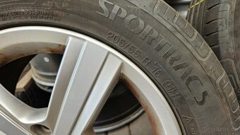 Letní sada Alu 5x112 205/55 R16 Volkswagen - 5