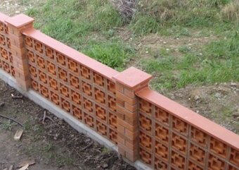 OKRASNÉ PLOTOVÉ CIHLY, (PLOTOVKY) / RETRO TVAROVKY (216 Ks) - 5