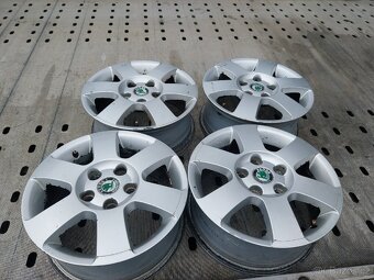 Alukola Škoda octavia 2 originální, 5x112 - 5