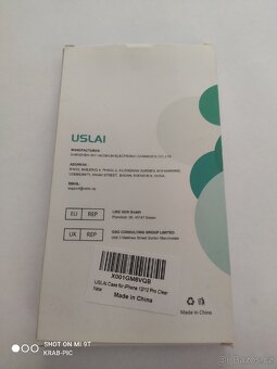 Průhledný gumový kryt pro iPhone 12 nebo iPhone 12 Pro - 5
