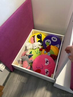 NOVE rozkládací křeslo s úložným prostorem - 5