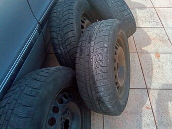 Octavia ll 4x kolo 5x 112 R15 - pneu Michelin alpin - 5