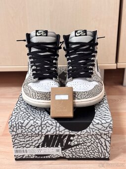 Nike Air Jordan 1 White Cement - 5