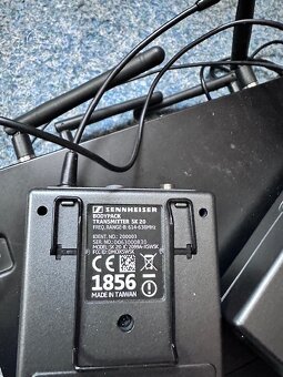 2x bodypack + receiver Sennheiser SK20 + EM10 - 5
