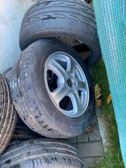 Originál Škoda alu R15 5x100 včetně pneu 195/65 r15 letní - 5