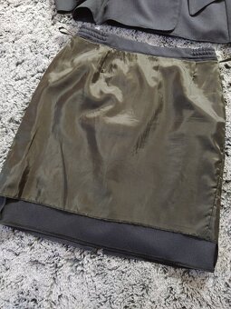 Dámský kostýmek (sako + sukně), vel. 38 - 5