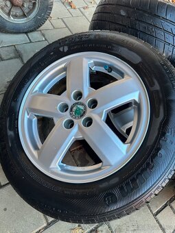 Originál alu Škoda Triton 5x100 r15 - 5