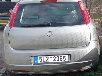 FIAT GRANDE PUNTO 1.4 57kw poloautomat DUALOGIC r.v.2008 S - 5