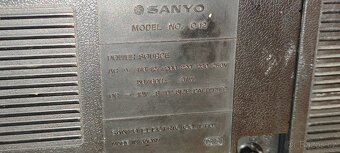 Sanyo C12 Boombox 1983 - 5