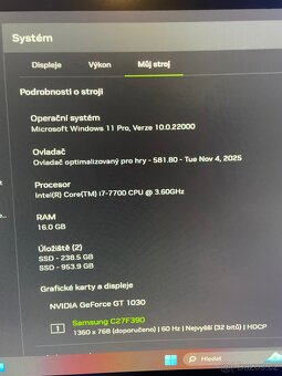 Prodám herní pc a monitor - 5