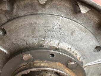 Kompletní kolo jawa čz 125/175 - použitelné - levně - 5