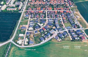 Stavební pozemek se sítěmi A8-Hrušovany u Brna- 1062 m2 - 5