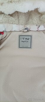 Nádhera zimní teplá bundička Next 6-9m - 5