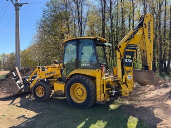 traktorbagr Komatsu WB93R - 5