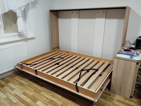 Sklápěcí postel  140x200 cm - 5