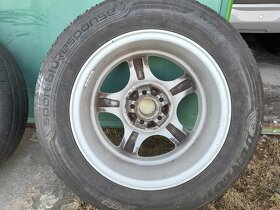Komplet sada kol,Alu AEZ+letní pneu Dunlop - 5