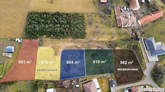 Prodej stavebního pozemku o výměře 819 m2, v obci Malé Výkle - 5